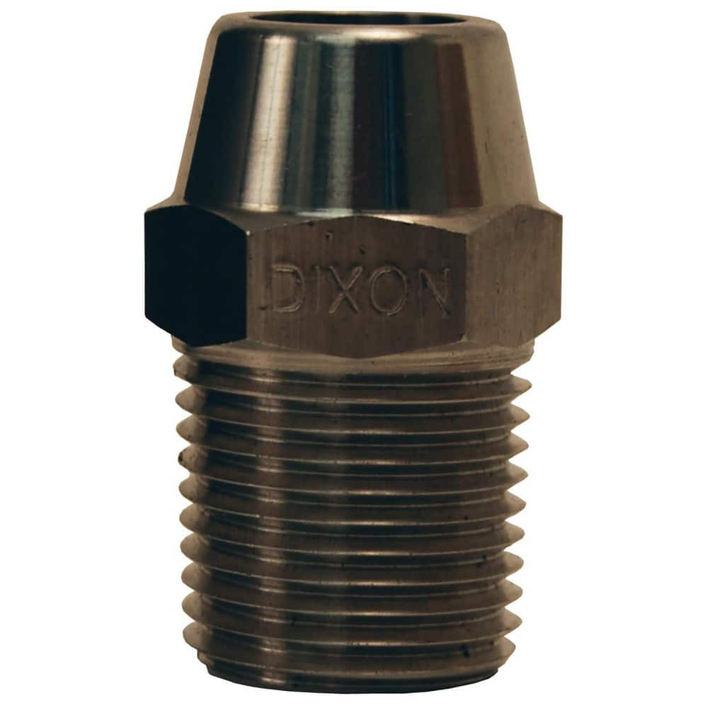 Dixon Valve & Coupling FMR500 Welding Hose Fittings; Type: Hex Nipple ; Material: 316 Stainless Steel ; Connection Type: Threaded ; Overall Length: 1.56in ; Thread Size: 1/2 ; Thread Standard: NPT