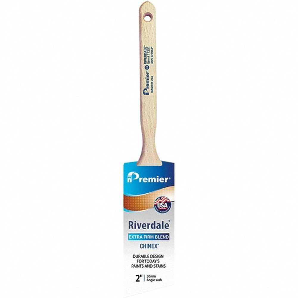 Premier Paint Roller 17251 Paint Brush: 2" Nylon, Synthetic Bristle