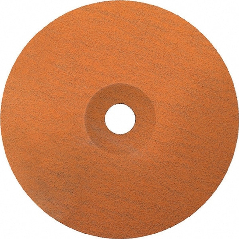 WALTER Surface Technologies 15X703 Fiber Disc: 7" Disc Dia, 7/8" Hole, 36 Grit, Ceramic