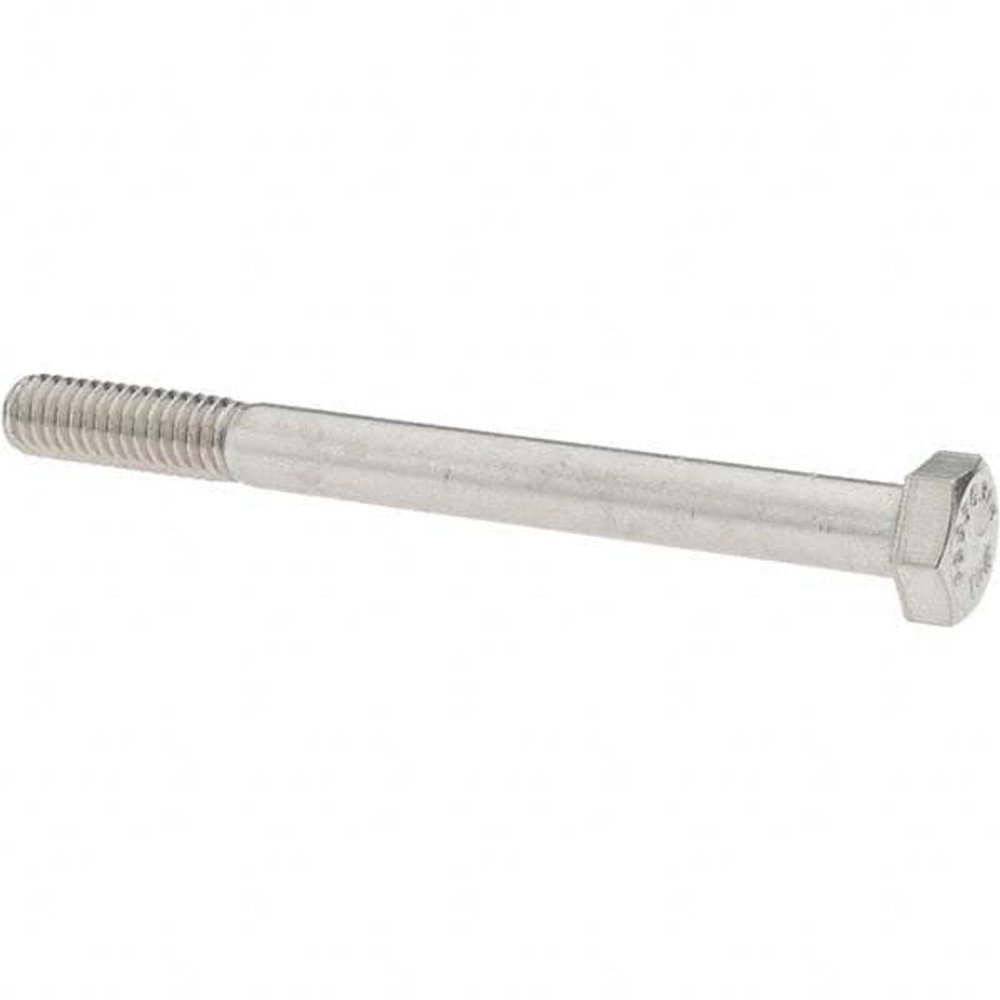 Value Collection MP30589-3 Hex Head Cap Screw: 5/16-18 x 3-1/2", Grade 316 Stainless Steel, Uncoated