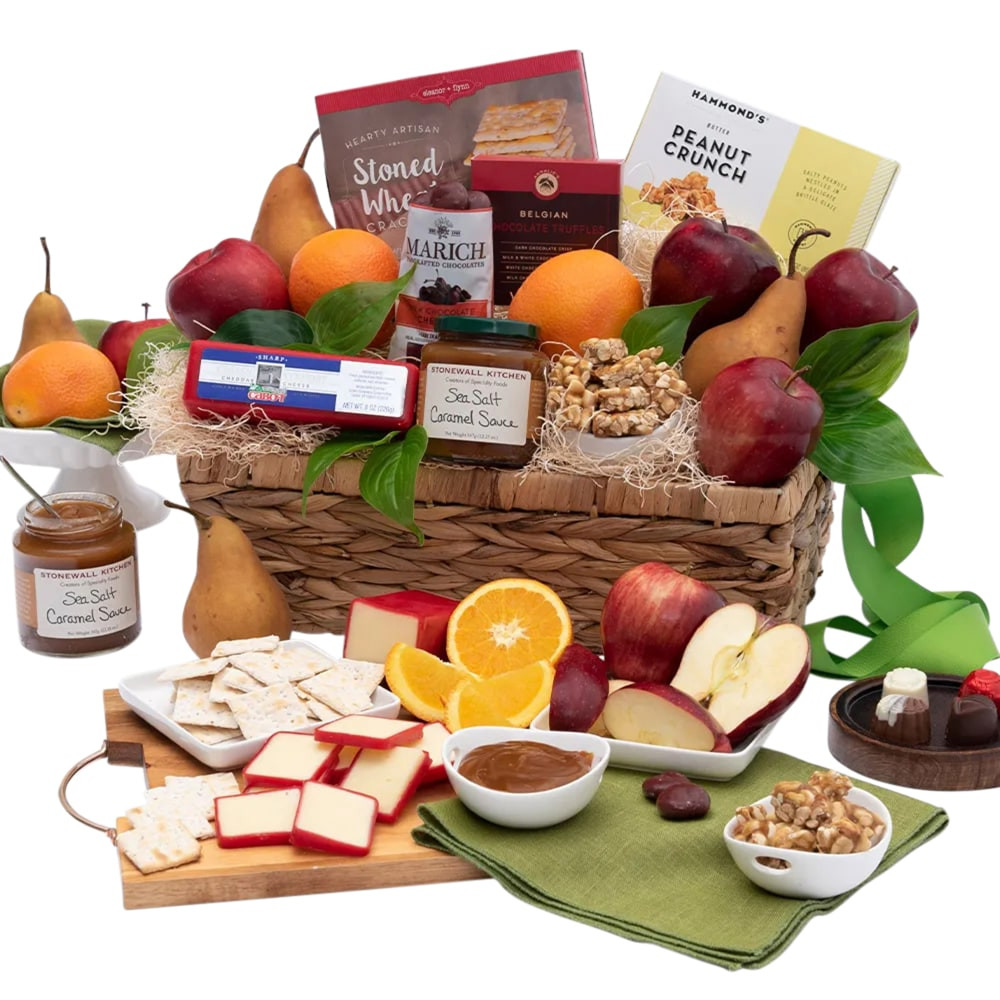 RISE NORTH AMERICA LLC Gourmet Gift Baskets 4404  Orchard's Abundance Fruit Gift Basket