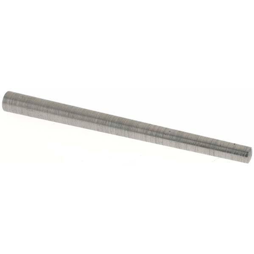 MSC 34844 Size 4, 0.1876" Small End Diam, 0.25" Large End Diam, Uncoated Steel Taper Pin