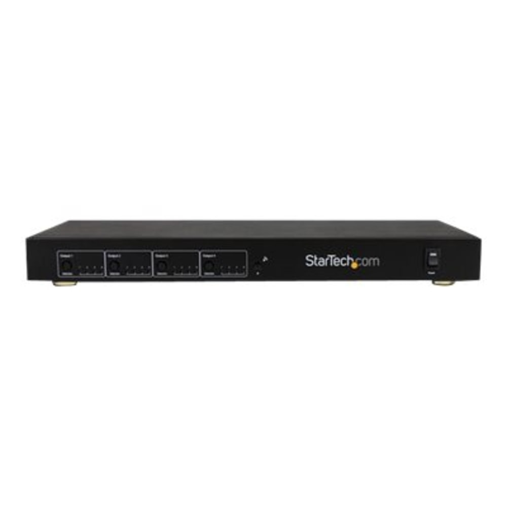 STARTECH.COM ST424HDBT  4x4 HDMI Matrix Switcher and HDMI over HDBaseT CAT5 Extender - 230ft (70m) - 1080p