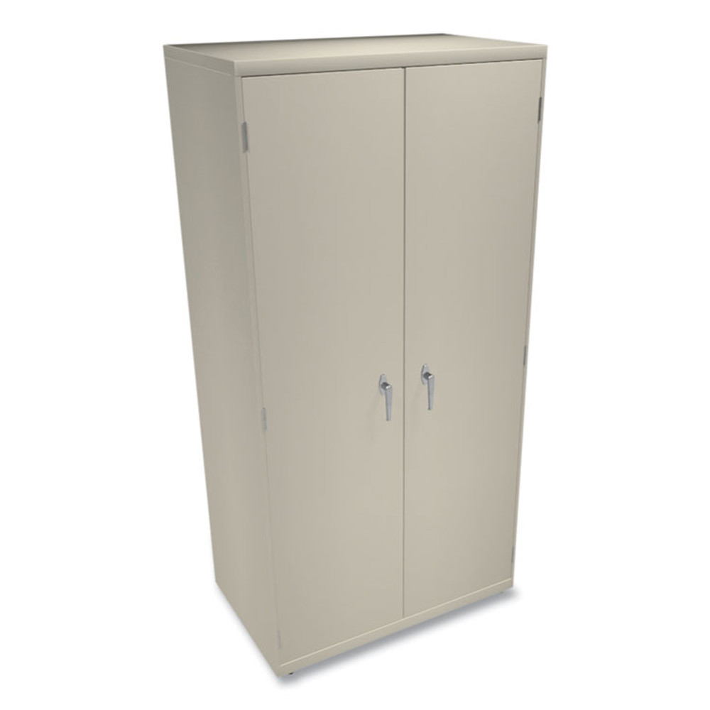 HON COMPANY SC2472L Assembled Storage Cabinet, 36w x 24.25d x 71.75h, Putty