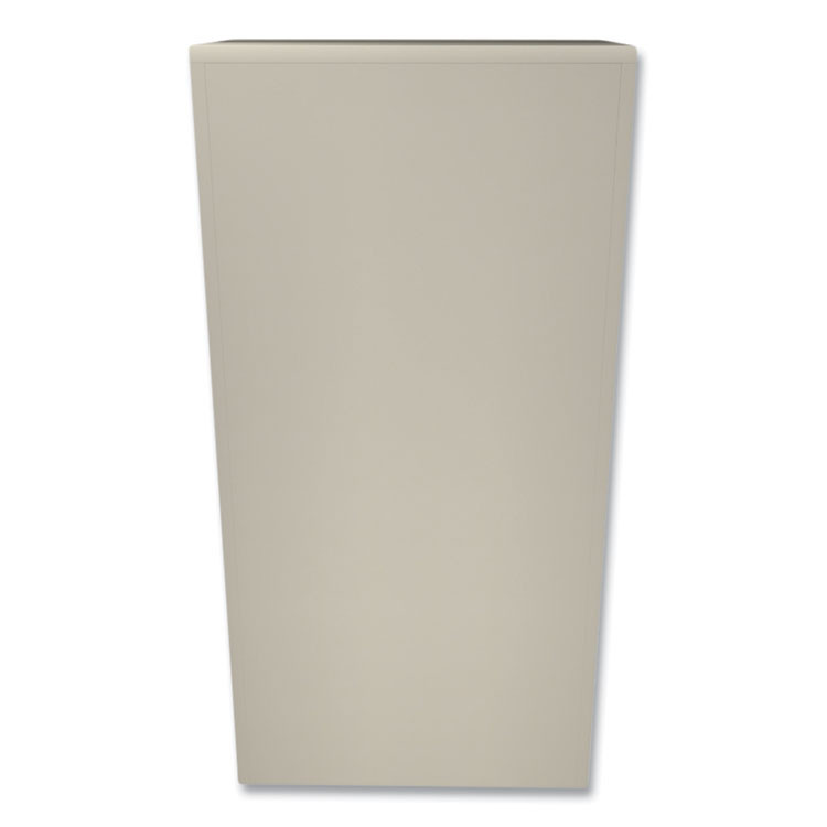 HON COMPANY SC2472L Assembled Storage Cabinet, 36w x 24.25d x 71.75h, Putty