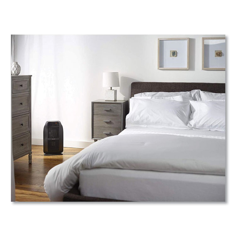 HONEYWELL ENVIRONMENTAL HCE840B Heat Genius Ceramic Portable Heater, 1,575 W, 5.6 x 10.2 x 17.3, Black