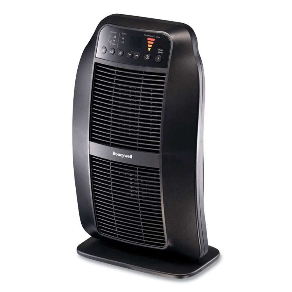 HONEYWELL ENVIRONMENTAL HCE840B Heat Genius Ceramic Portable Heater, 1,575 W, 5.6 x 10.2 x 17.3, Black