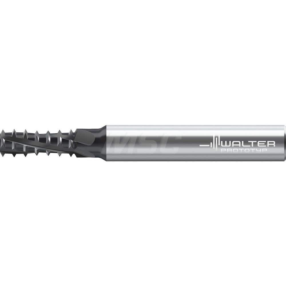 Walter-Prototyp 7611355 Helical Flute Thread Mill: Internal, 3 Flute, Solid Carbide