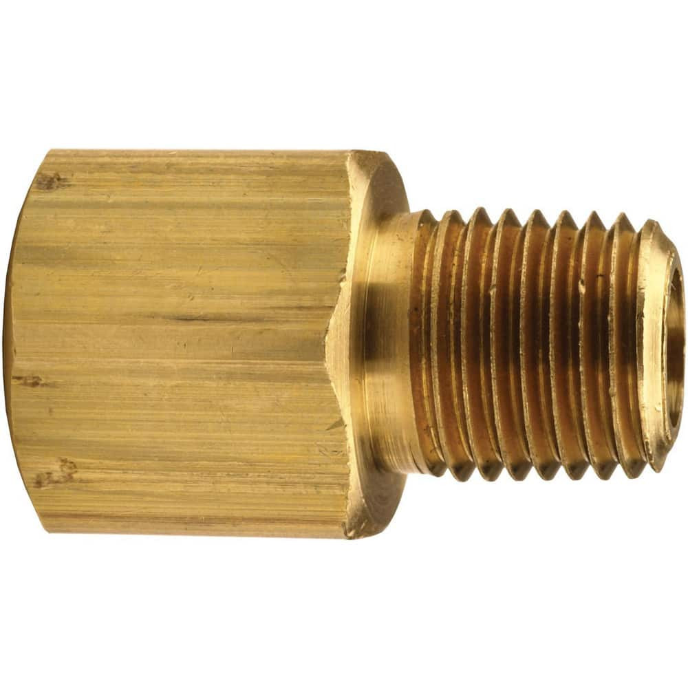 Dixon Valve & Coupling 3750806C Brass & Chrome Pipe Fittings; Fitting Type: Adapter Female to Male ; Fitting Size: 1/2 x 3/8 ; End Connections: FNPT x MNPT ; Material Grade: CA360 ; Connection Type: Threaded ; Pressure Rating (psi): 1000