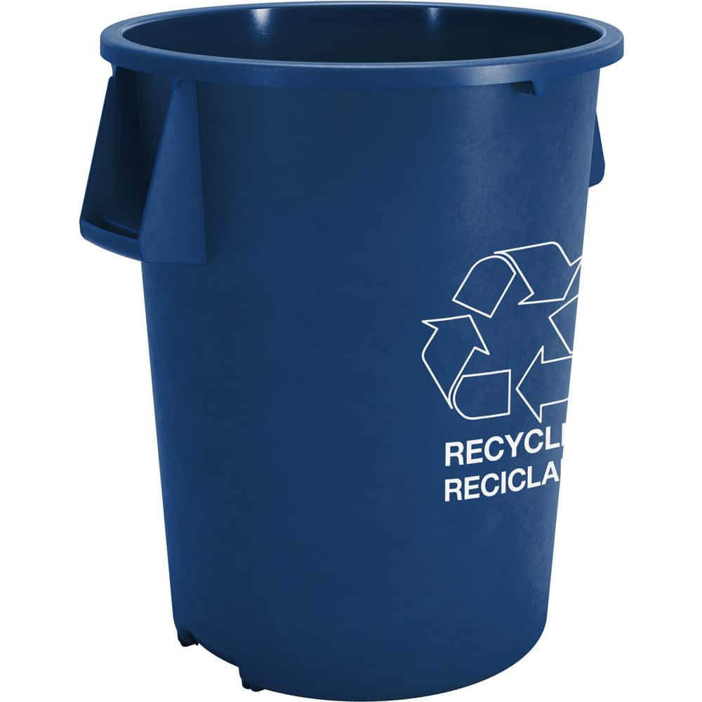 Carlisle 841044REC14 Trash Cans & Recycling Containers; Product Type: Recycling Container ; Type: Recycle Container ; Container Capacity: 44.00 ; Container Shape: Round ; Lid Type: No Lid ; Container Material: Polyethylene