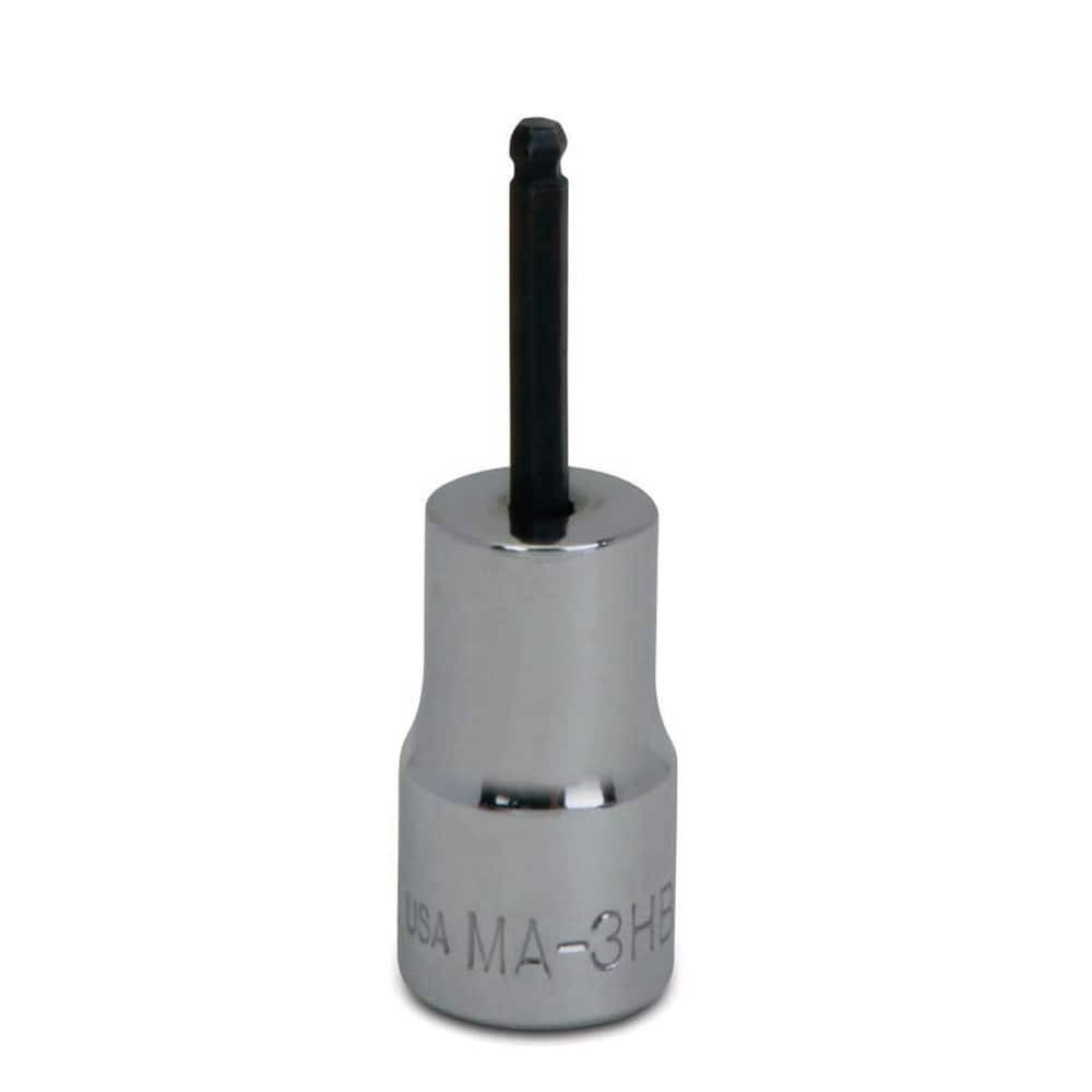 Williams MA-7HBA Hand Hex & Torx Bit Sockets; Hex Size (Inch): 7/32 ; Insulated: No ; Tether Style: Not Tether Capable ; Material: Steel ; Finish: Polished Chrome ; Overall Length (mm): 38.1
