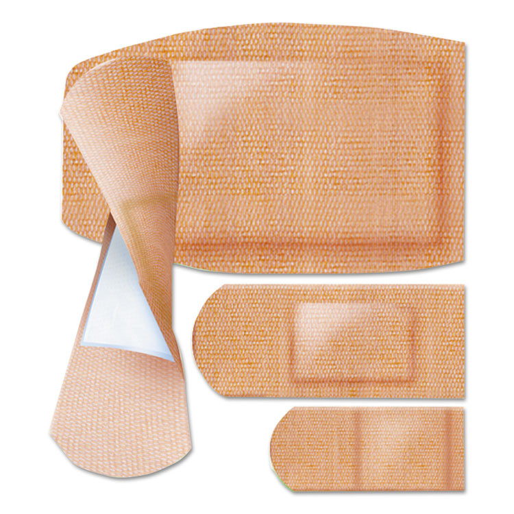 MEDLINE INDUSTRIES, INC. Curad® CUR0700RB Flex Fabric Bandages, Assorted Sizes, 100/Box