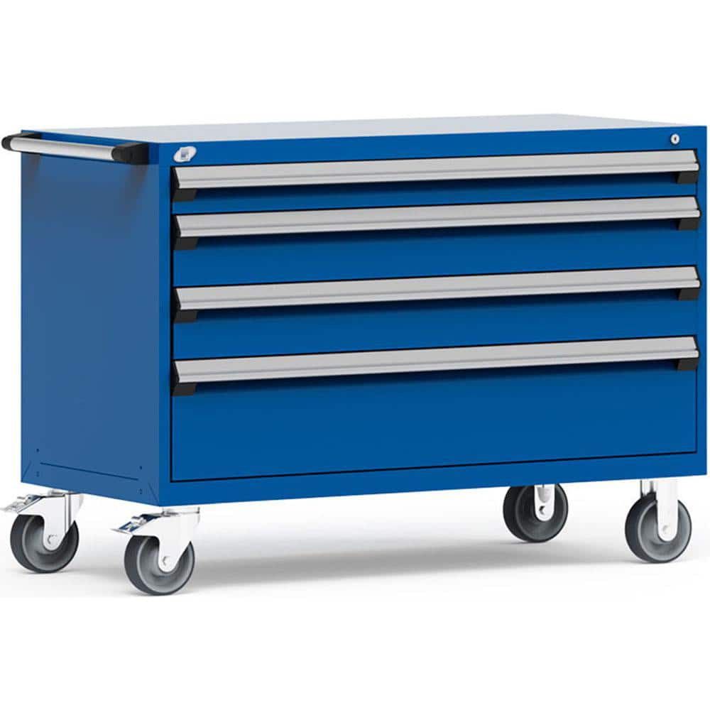 Rousseau Metal R5BJG-3009-055 Steel Tool Roller Cabinet: 4 Drawers