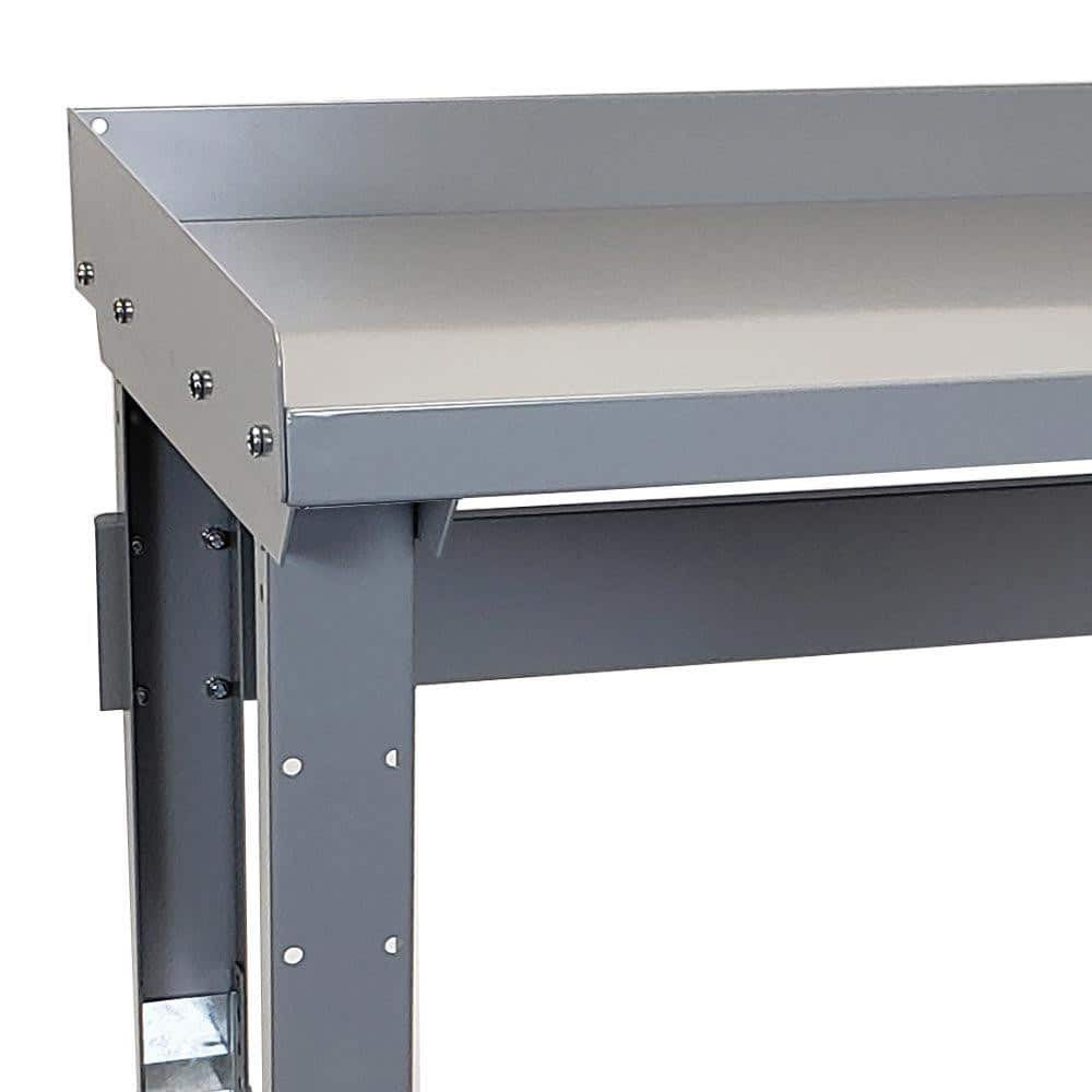 Lyon DD232602 Workbench & Workstation Accessories; Type: Back & End Stop ; Material: Steel ; Includes: Right & Left Hand Side Stops with the Back Stop; Hardware ; Overall Depth (Decimal Inch): 30.0000 ; Overall Width (Decimal Inch - 4 Decimals): 60.0