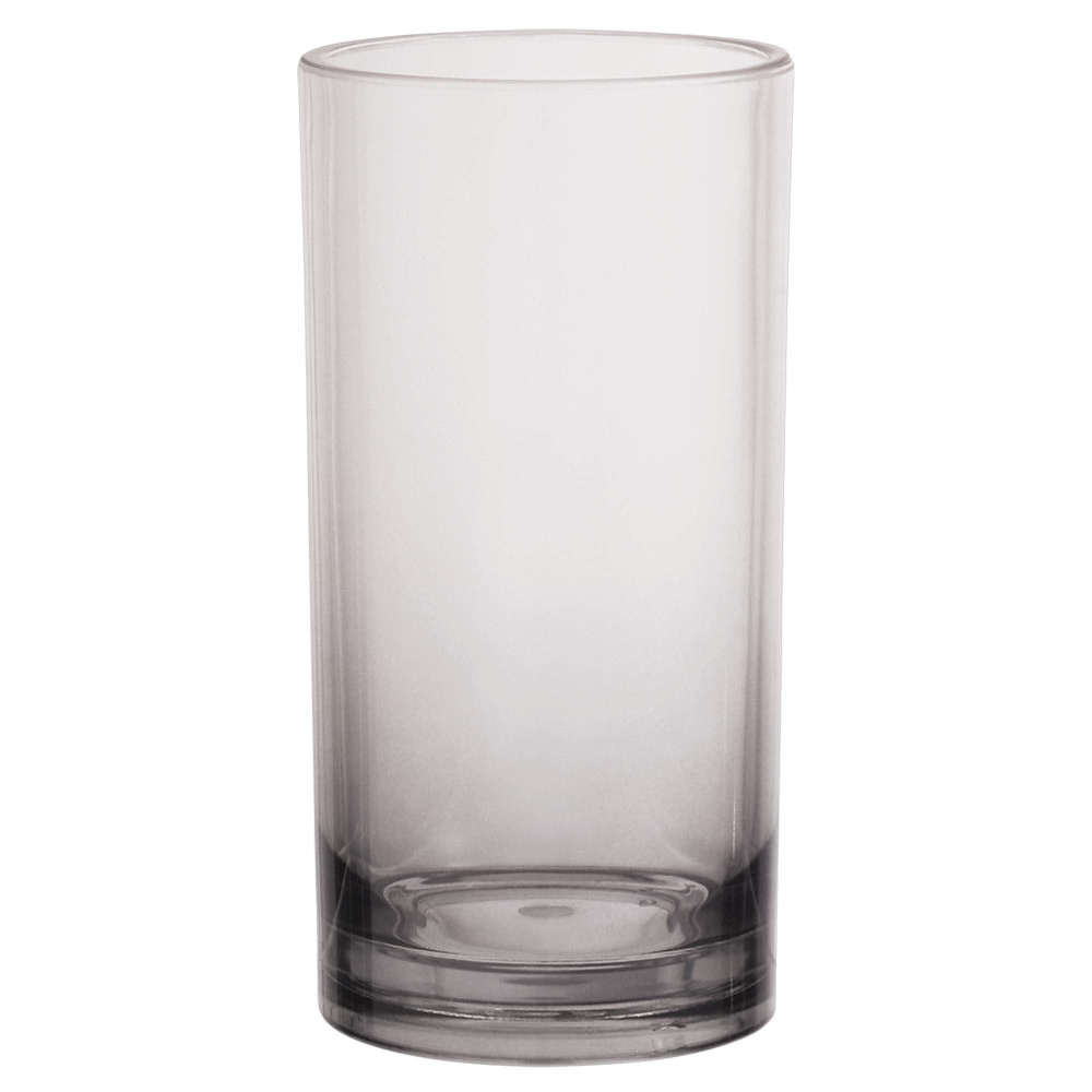 AMSCAN 350467  Ombre Plastic Highball Tumblers, 18 Oz, Gray, Pack Of 2 Tumblers