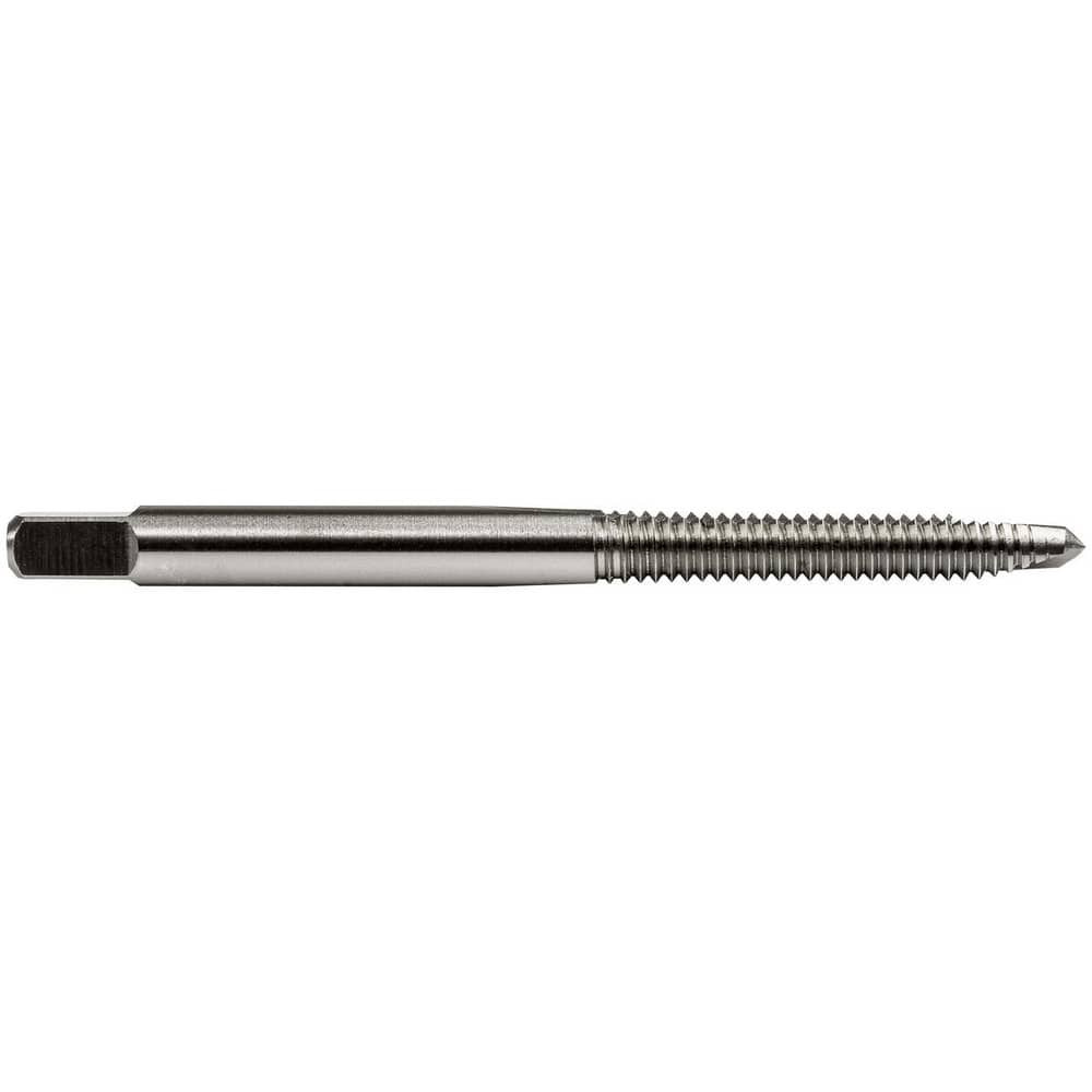 Union Butterfield 6006724 Spiral Point Tap: #10-32 UNF, 2 Flutes, Semi Bottoming Chamfer, 2B Class of Fit, High-Speed Steel, Bright/Uncoated