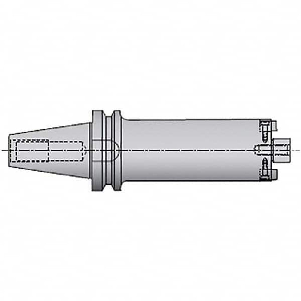 Tungaloy 6816087 Face Mill Holder: BT50, 47 mm Pilot Dia, 150 mm Arbor Length