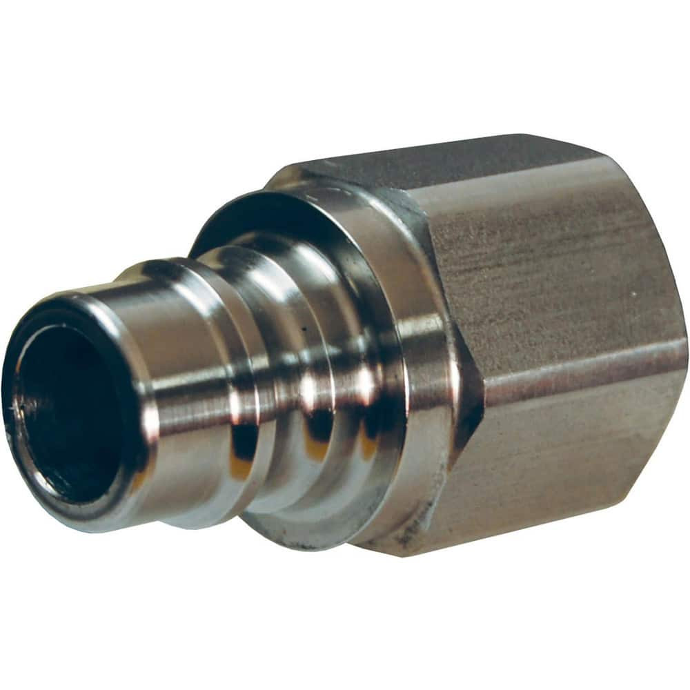Dixon Valve & Coupling 6VF6-SS-E Hydraulic Hose Fittings & Couplings; Type: V-Series Unvalved Female Coupler ; Fitting Type: Coupler ; Hose Inside Diameter (Decimal Inch): 0.7500 ; Hose Size: 3/4 ; Material: Stainless Steel ; Thread Type: NPTF