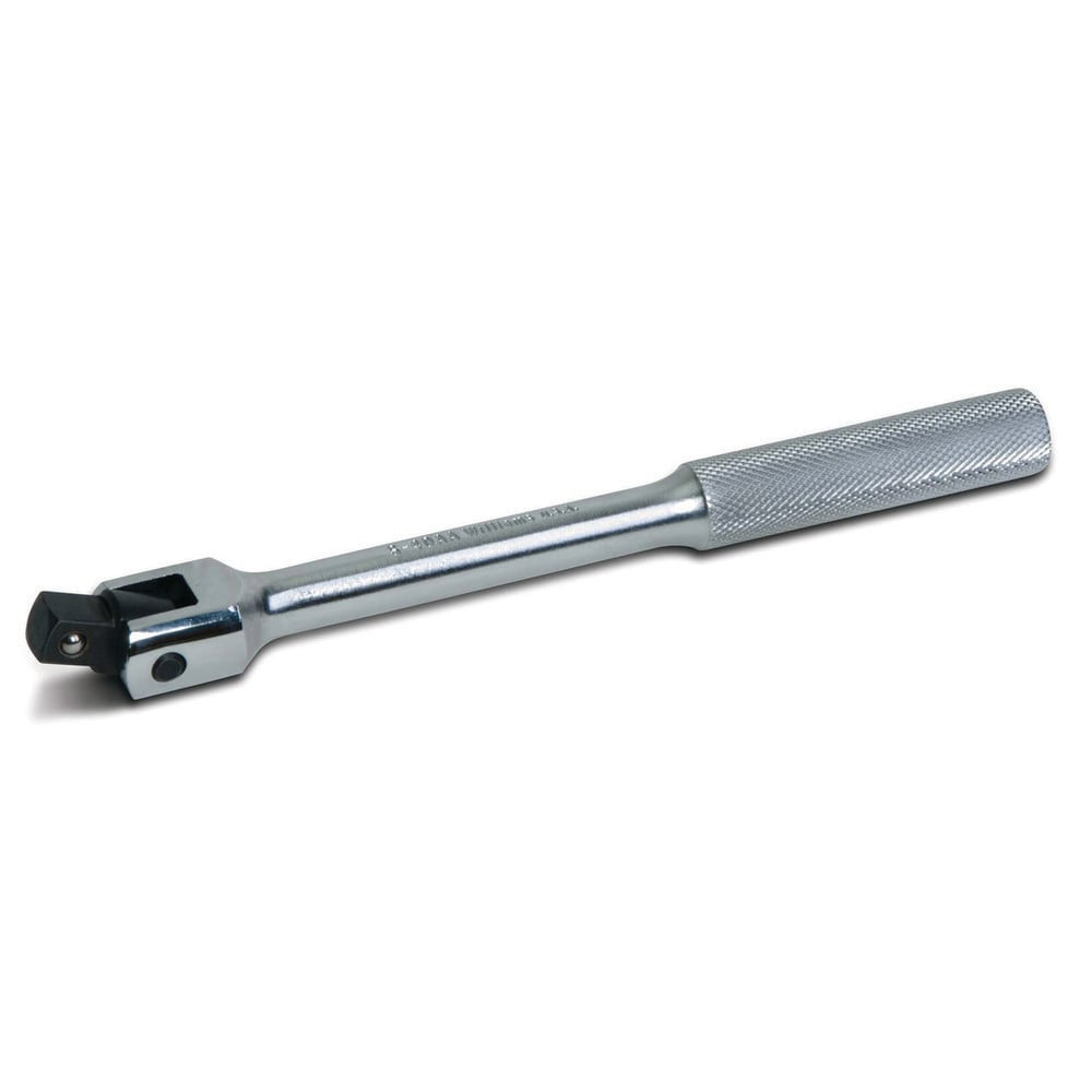 Williams S-40AA Socket Handles; Tool Type: Breaker Bar; Flex Handle; Knurled Handle ; Drive Size: 1/2 (Inch); Overall Length (mm): 274.63 ; Overall Length (Inch): 10-13/16 ; Overall Length (Decimal Inch): 10.8125 ; Material: Steel