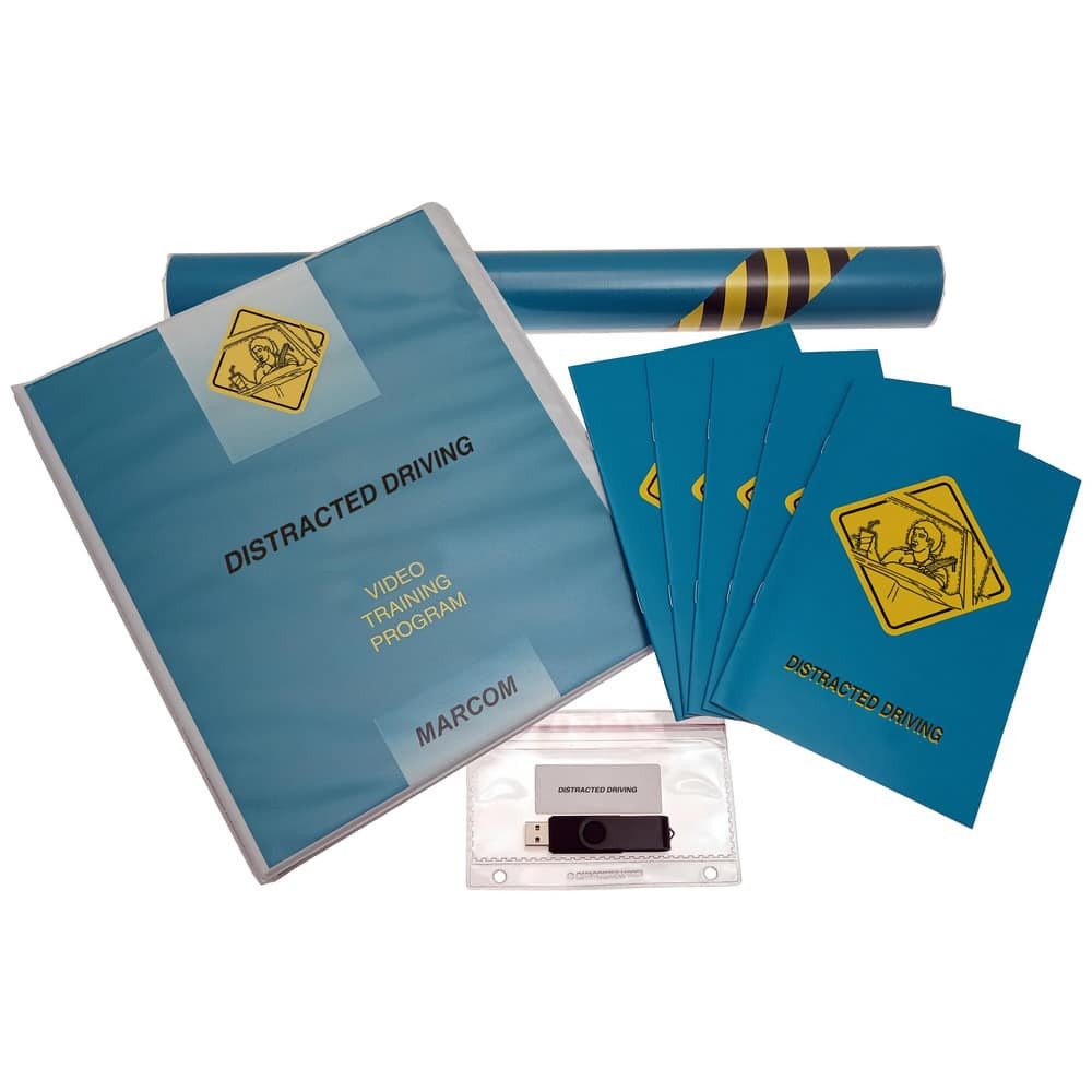 Marcom KGEN419UEM Multimedia Training Kits & Packages; Kit Type: Multimedia Training ; Topic: Distracted Driving ; Language: English ; Training Program Title: Distracted Driving ; Media Format: USB ; Run Time: 18min