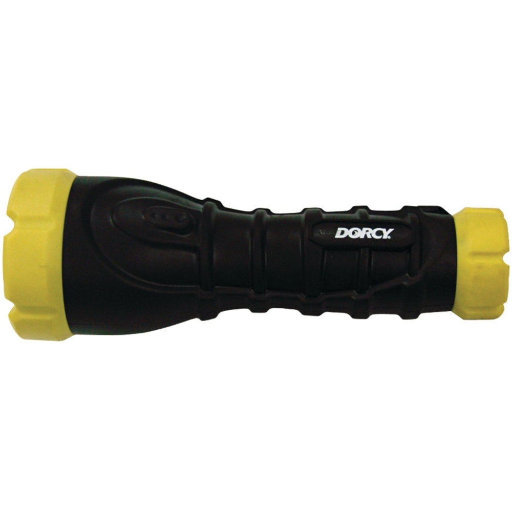 DORCY INTERNATIONAL INC. 41-2968 Dorcy Flashlight - 1 x LED - 80 lm Lumen - 3 x AA - Rubber - Black, Assorted, Assorted