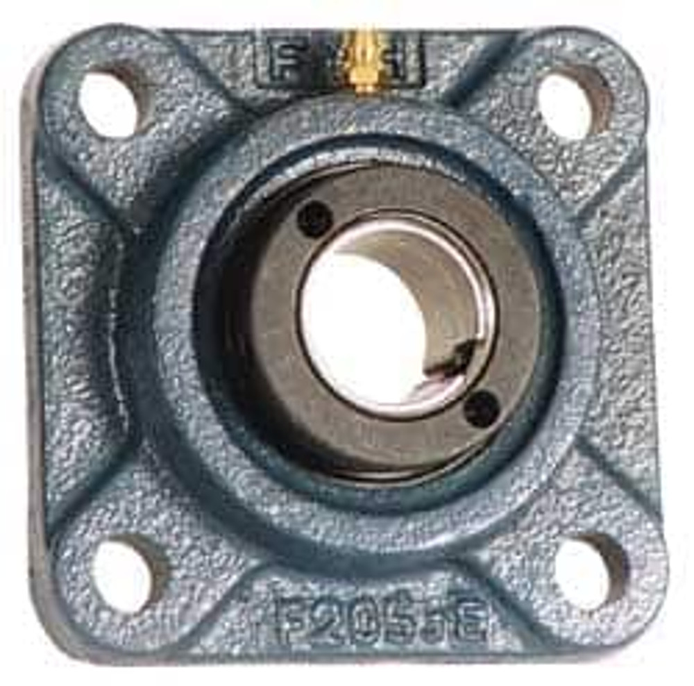 Value Collection KSF20619UC 1-3/16" ID, 1-19/32" OAL x 4-1/4" OAH 4-Bolt Flange Block