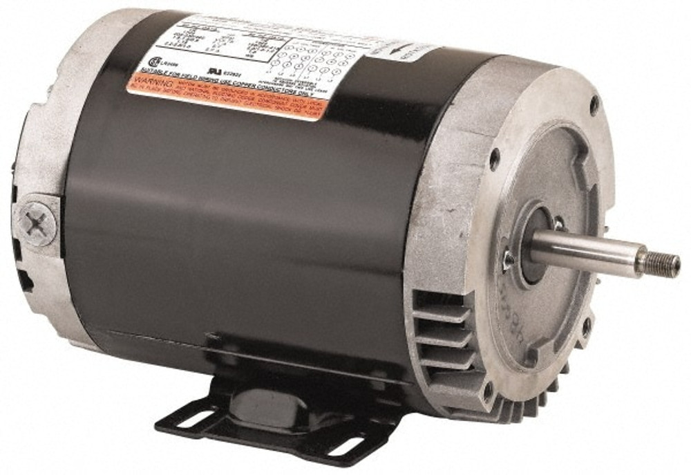 US Motors JJ0752-2V AC Motor: ODP Enclosure