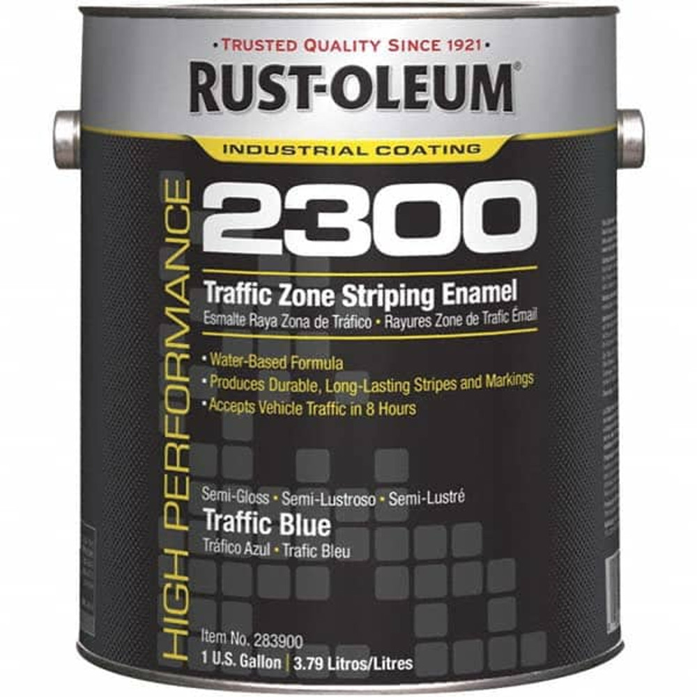 Rust-Oleum 283900 1 Gal Traffic Blue Water Based Acrylic Striping Paint
