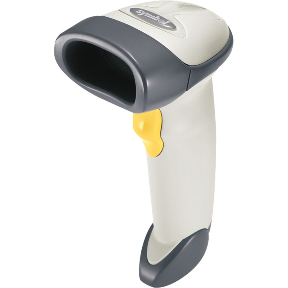 MOTOROLA INC Zebra Technologies LS2208-SR20001NA Zebra LS2208 General Purpose Bar Code Scanner - Cable Connectivity - 100scan/s1D - Laser - Bi-directional - Cash Register White - Cable Not Included