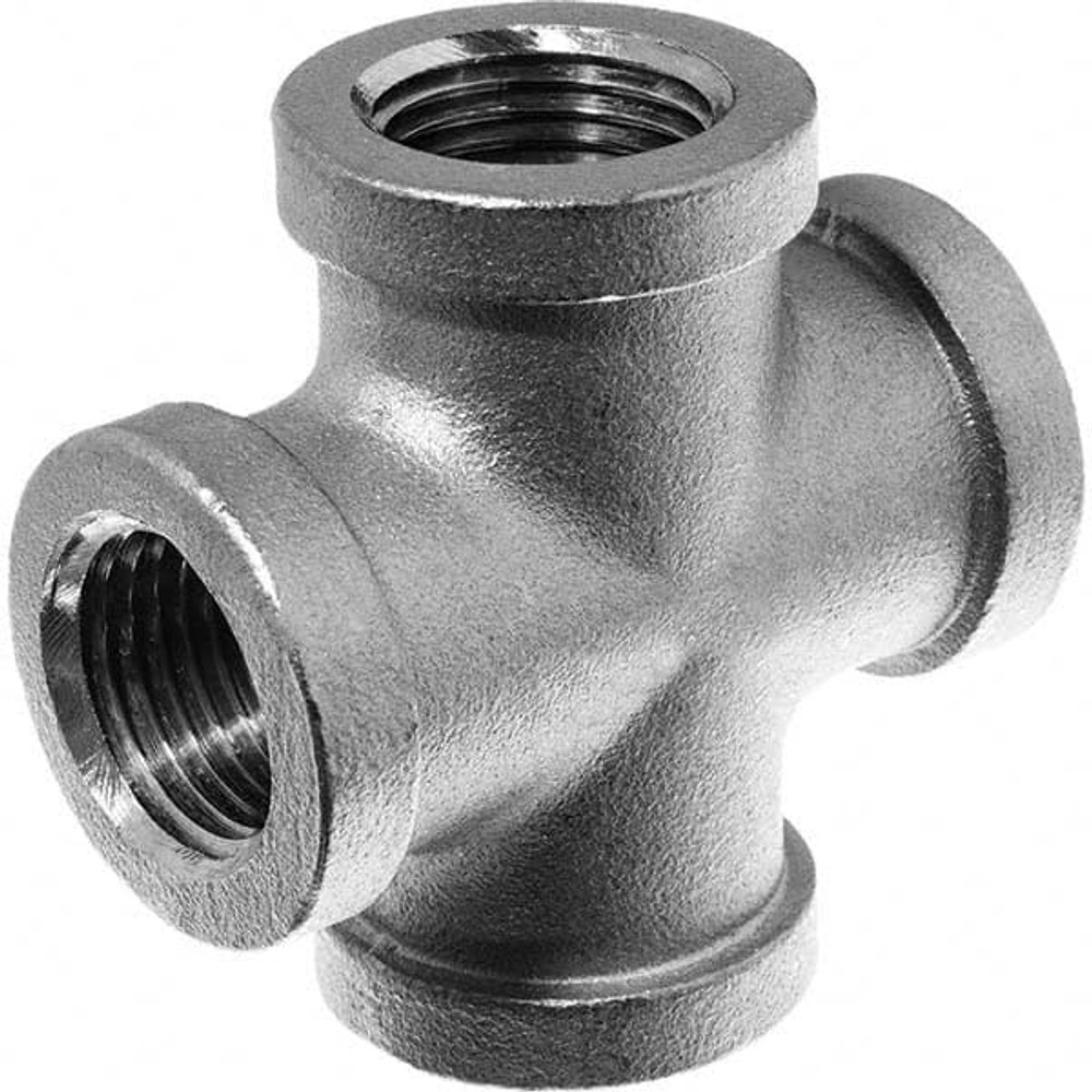 USA Industrials ZUSA-PF-6767 Pipe Cross: 1/2" Fitting, 316 Stainless Steel