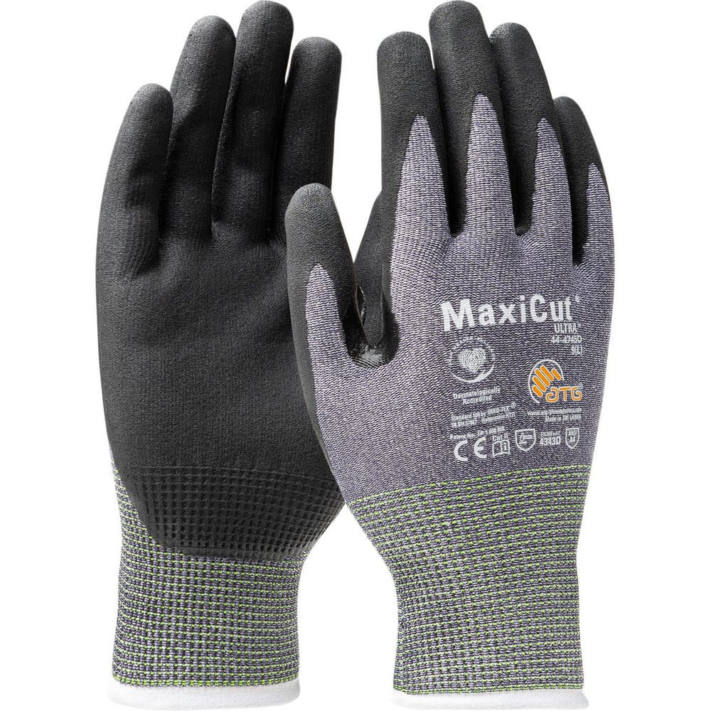 ATG 44-4745D/XL Cut & Puncture Resistant Gloves; Glove Type: Cut-Resistant ; Coating Coverage: Palm & Fingers ; Coating Material: Micro-Foam Nitrile ; Primary Material: Engineered Yarn ; Gender: Unisex ; Men's Size: X-Large