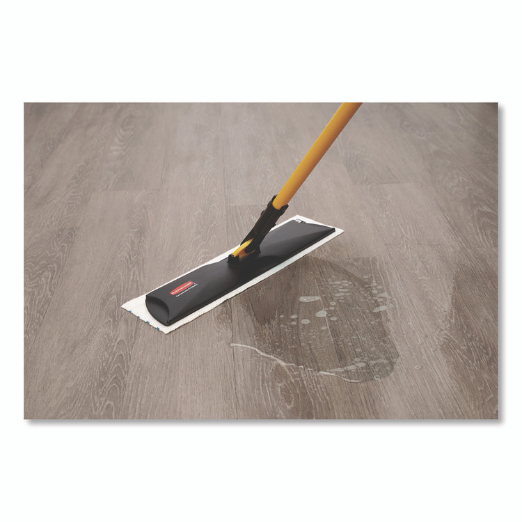 RUBBERMAID COMMERCIAL PROD. HYGEN™ Q559 BLA HYGEN Quick Connect Single-Sided Frame, 18w x 3 3/8d, Plastic, Black