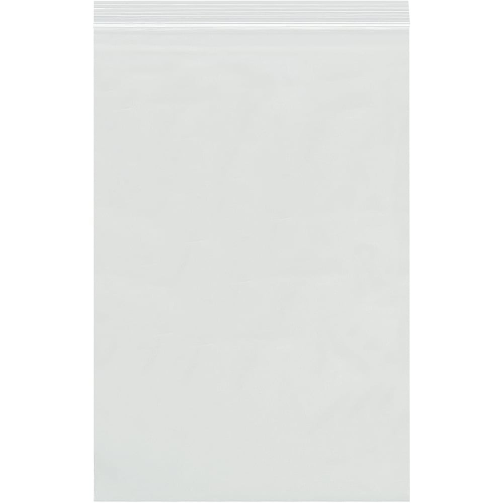 B O X MANAGEMENT, INC. Partners Brand PB3755  4 Mil Reclosable Poly Bags, 8in x 8in, Clear, Case Of 1000