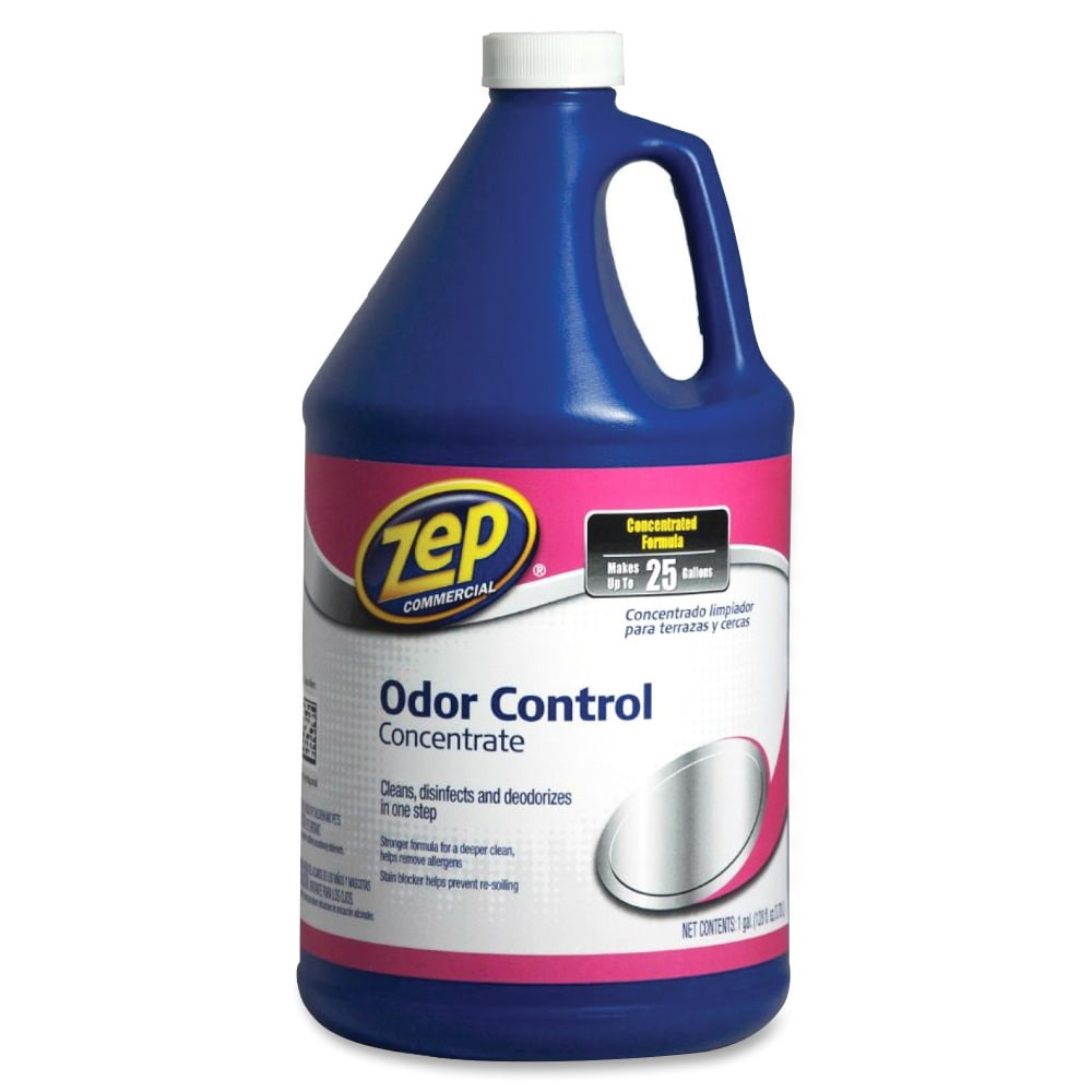 ZEP INC. Zep ZUOCC128CT  Odor Control Concentrate - Concentrate Liquid - 128 fl oz (4 quart) - Fresh ScentBottle - 4 / Carton - Blue