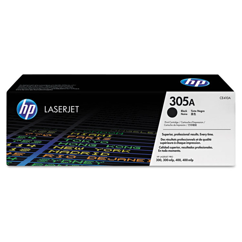 HEWLETT PACKARD SUPPLIES HP CE410A HP 305A, (CE410A) Black Original LaserJet Toner Cartridge