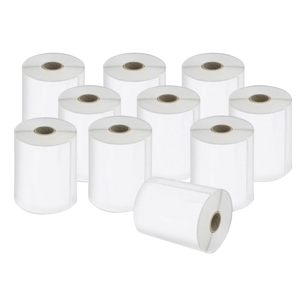 NEWELL BRANDS INC. Dymo 2011999  LabelWriter XL Shipping Labels, 4in x 6in, Rectangle, White, 220 Labels Per Roll, Pack Of 10 Rolls