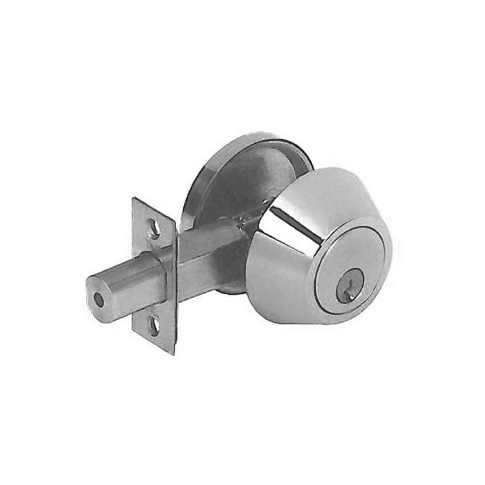 Tell Manufacturing DB3060-SC-11P Deadbolts; Deadbolt Type: Single Cylinder ; Key Type: Keyed Alike ; Mount Type: Through Hole ; Material: Steel ; Minimum Door Thickness: 1.375in ; Maximum Door Thickness: 1.75in