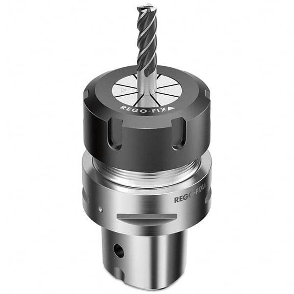 Rego-Fix 2804.13210 Collet Chuck: 2 to 20 mm Capacity, ER Collet, Hollow Taper Shank