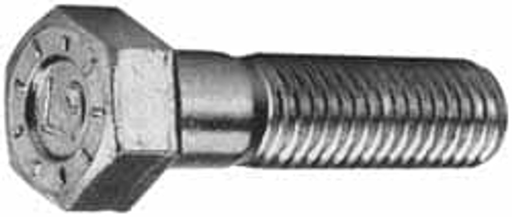 MSC 440524BR Hex Head Cap Screw: 5/8-18 x 1", Grade L9 Steel, Zinc Yellow Dichromate Finish