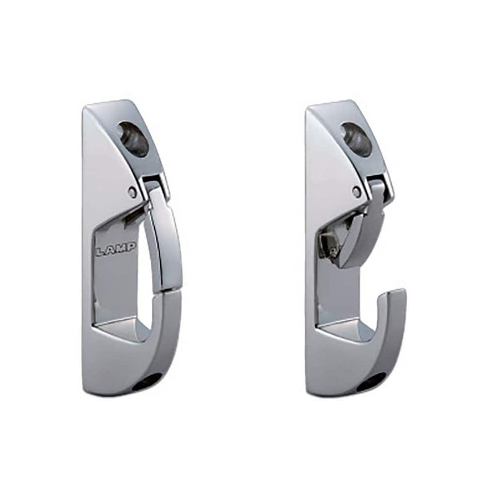 Sugatsune EN-R80 All-Purpose & Utility Hooks; Mount Type: Screw ; Material: Stainless Steel ; Maximum Load Capacity: 44.00 ; Finish: Polished ; Mounting Location: Wall ; Overall Length (Inch): 31.8