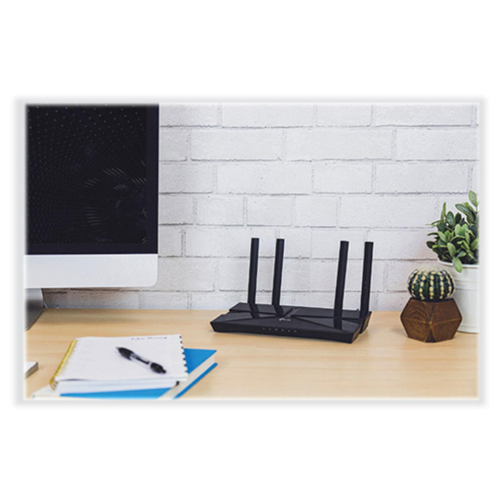 TP LINK USA TP-Link ARCHERAX1500 Archer AX1500 Wireless and Ethernet Router, 5 Ports, Dual-Band 2.4 GHz/5 GHz