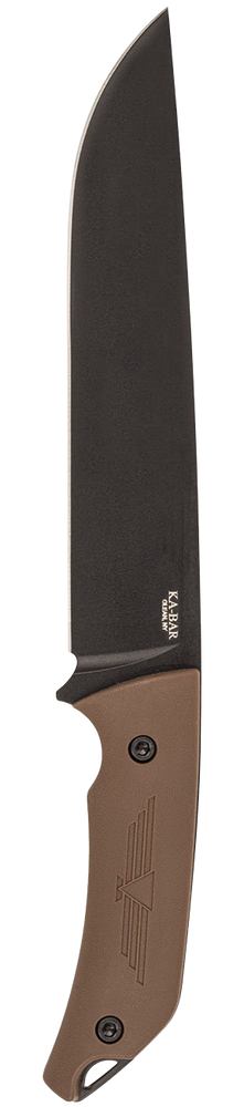 Ka-Bar 7511 Jarosz Camp Turokblack Hard Plastic Sheath, Str Edge