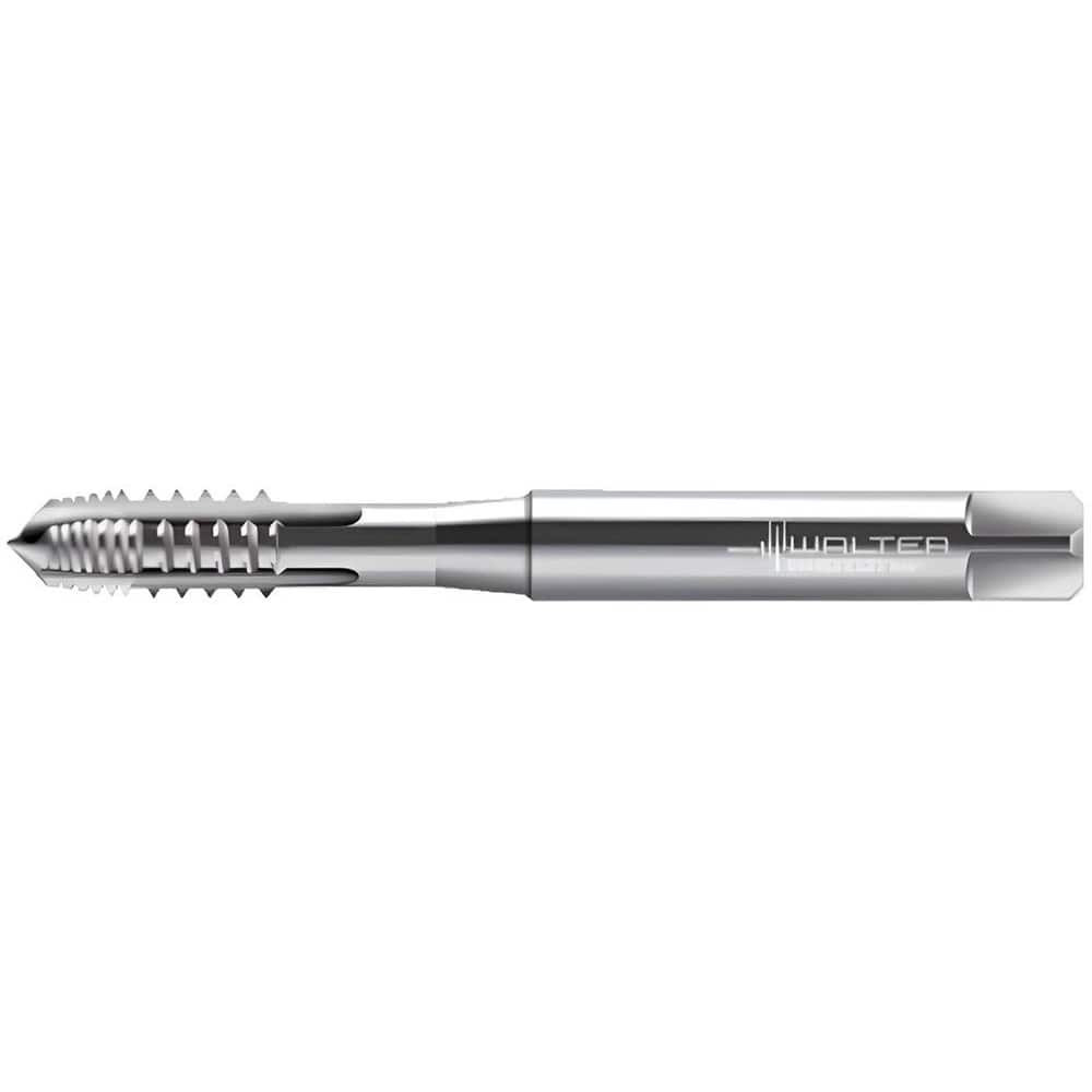 Walter-Prototyp 6149538 Spiral Point Tap: M10x1.5 Metric, 3 Flutes, Plug Chamfer, 6H Class of Fit, High-Speed Steel-E, Bright/Uncoated