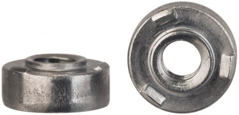 Value Collection IEWN-832-0 #8-32, 0.37" Body Diam, Round Head, Steel Weld Nut