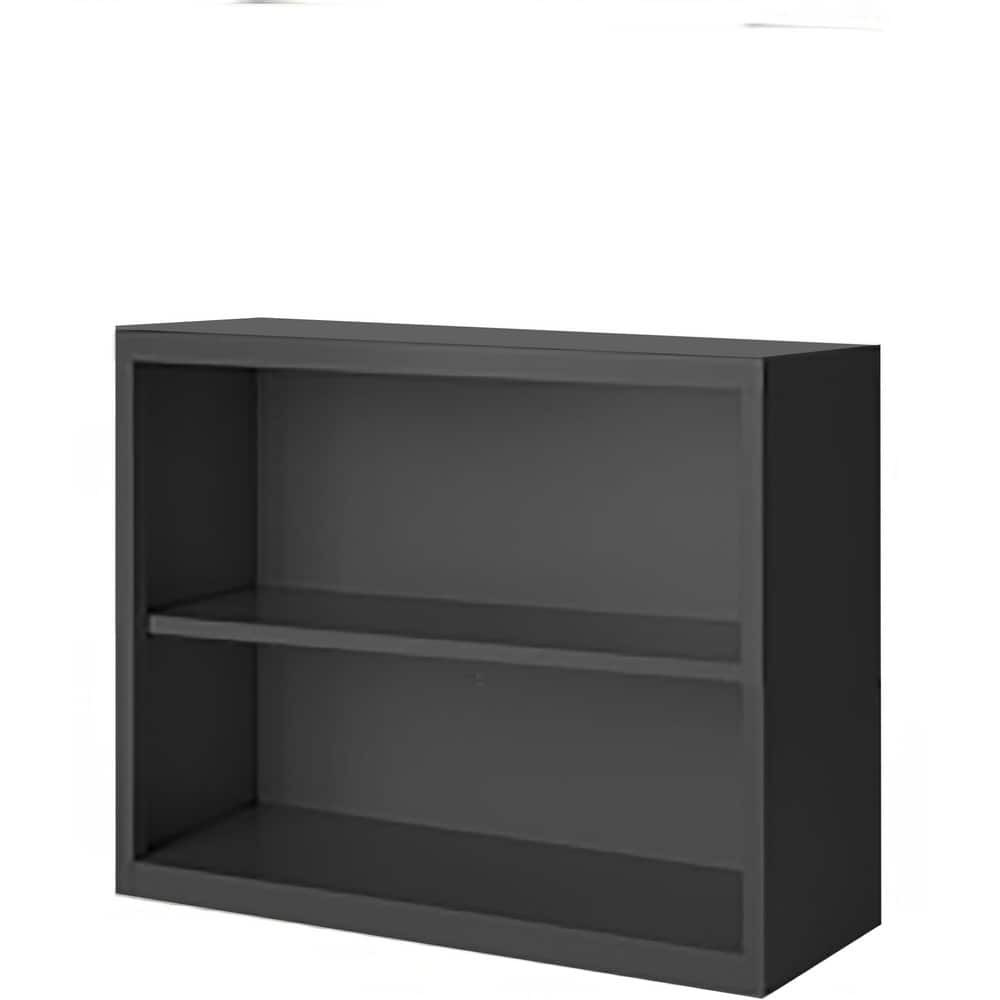 Steel Cabinets USA BCA-363018WAL Bookcases; Overall Height: 30 ; Overall Width: 36 ; Overall Depth: 18 ; Material: Steel ; Color: Walnut ; Shelf Weight Capacity: 160