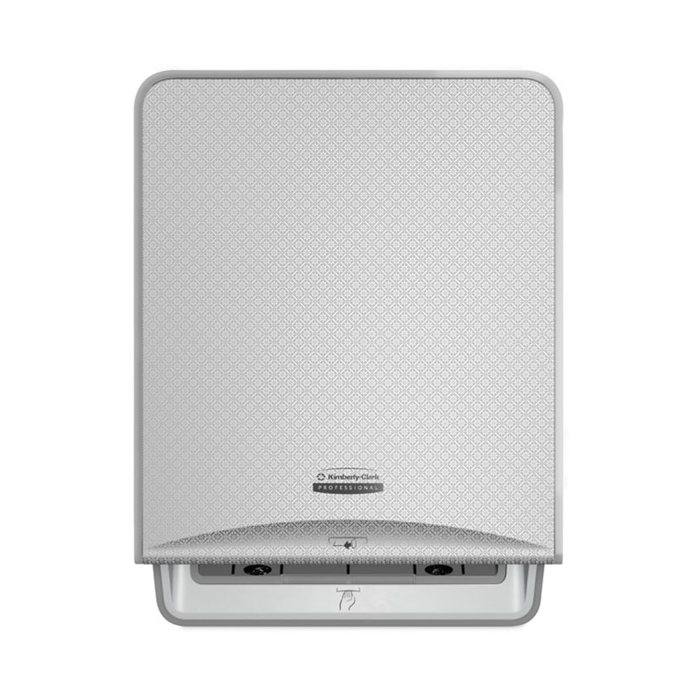 KIMBERLY CLARK Kimberly-Clark Professional* 53691 ICON Automatic Roll Towel Dispenser, 20.12 x 16.37 x 13.5, Silver Mosaic