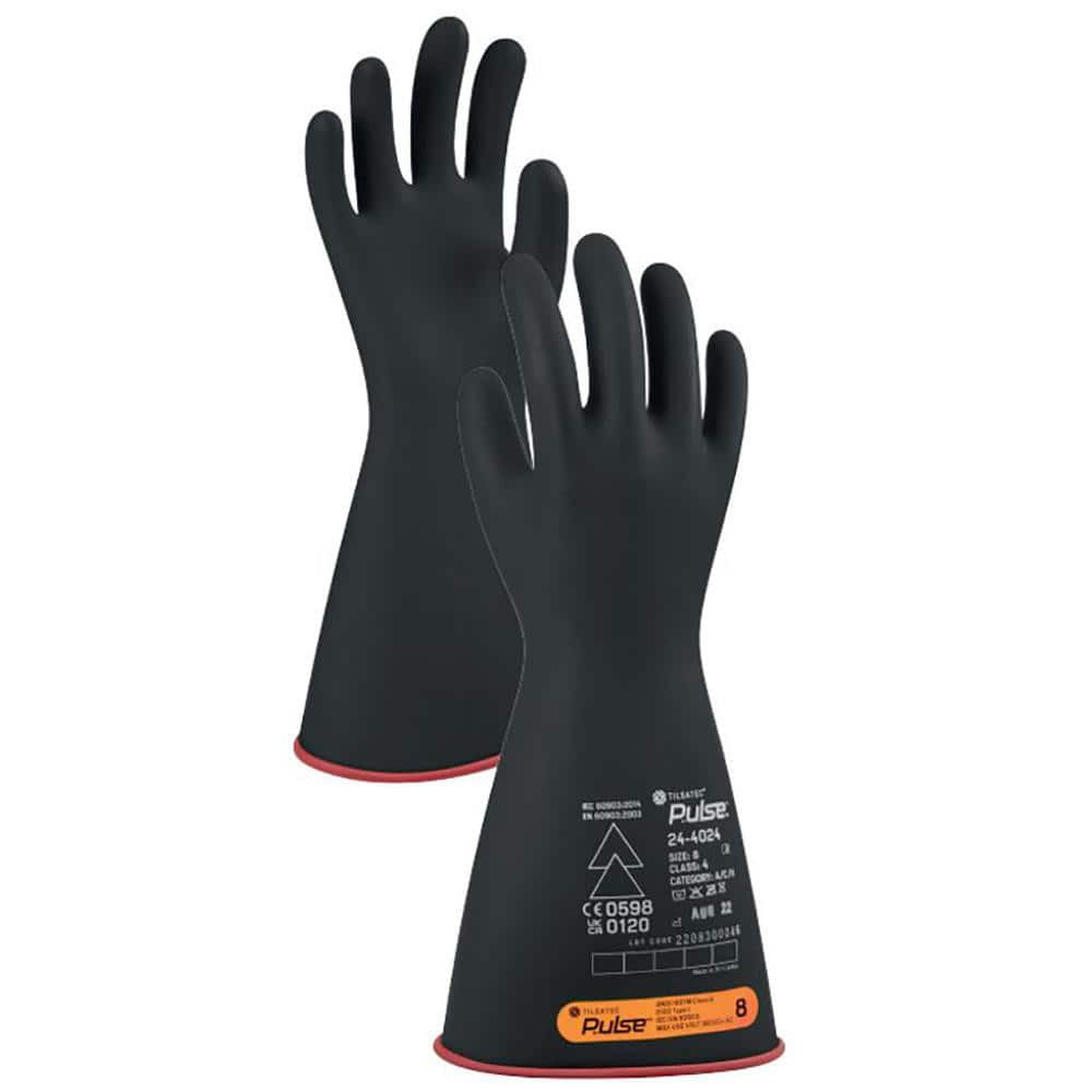 Tilsatec 24-4034-120 Electrical Protection Gloves & Leather Protectors; Glove Type: Electrical Protection Gloves ; Primary Material: Natural Rubber ; Numeric Size: 12 ; Coating Material: Uncoated ; Size: 3X-Large ; Coating Coverage: Full