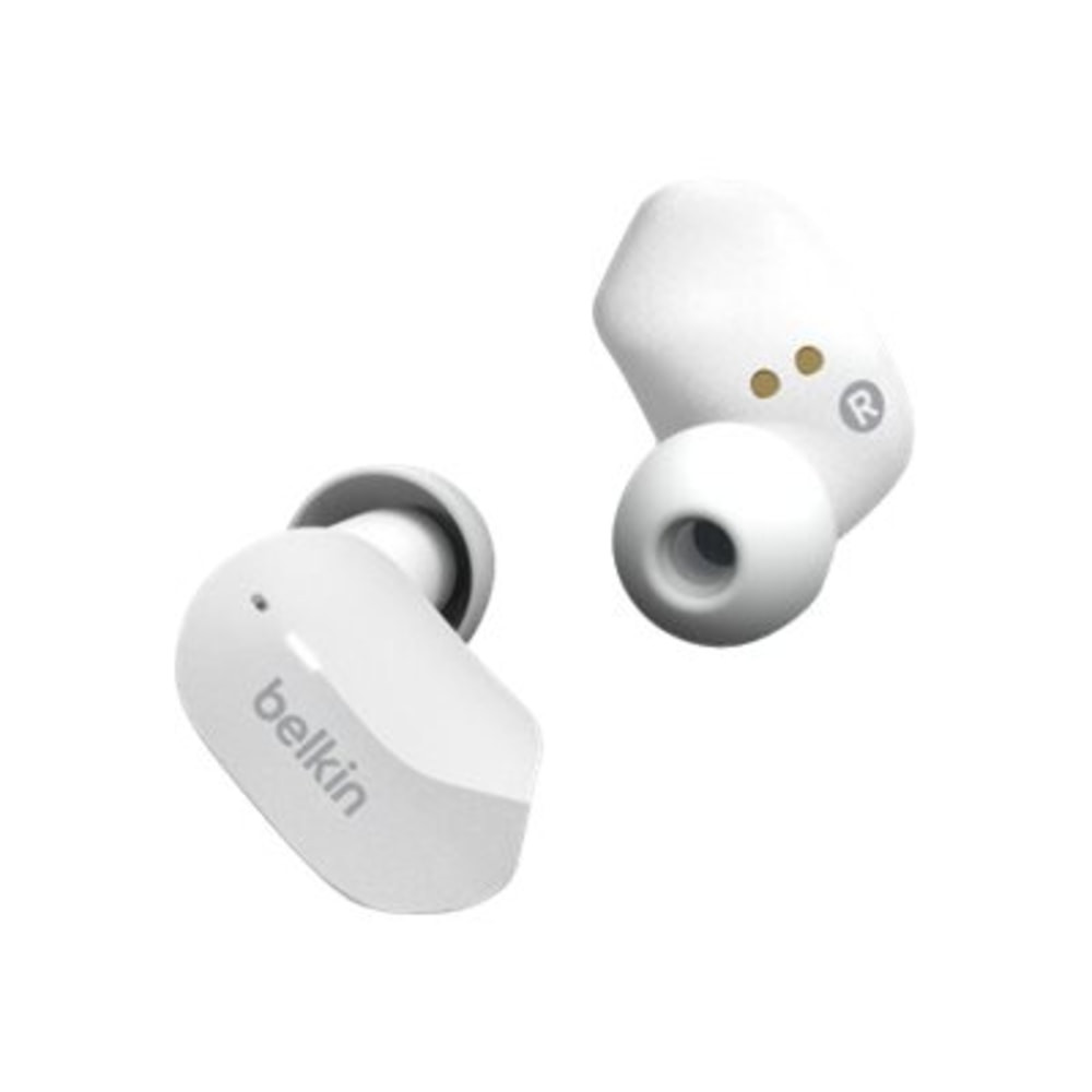 BELKIN, INC. Belkin AUC001BTWH  SoundForm - True wireless earphones with mic - in-ear - Bluetooth - white