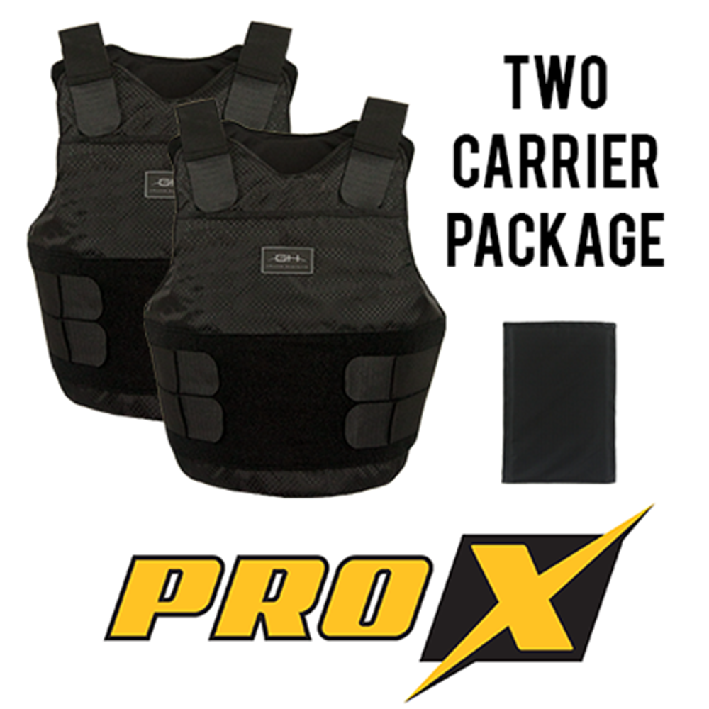 GH Armor Systems GH-PX02-IIIA-N-2-B ProX IIIA PX02 2 Carrier Package Female Custom