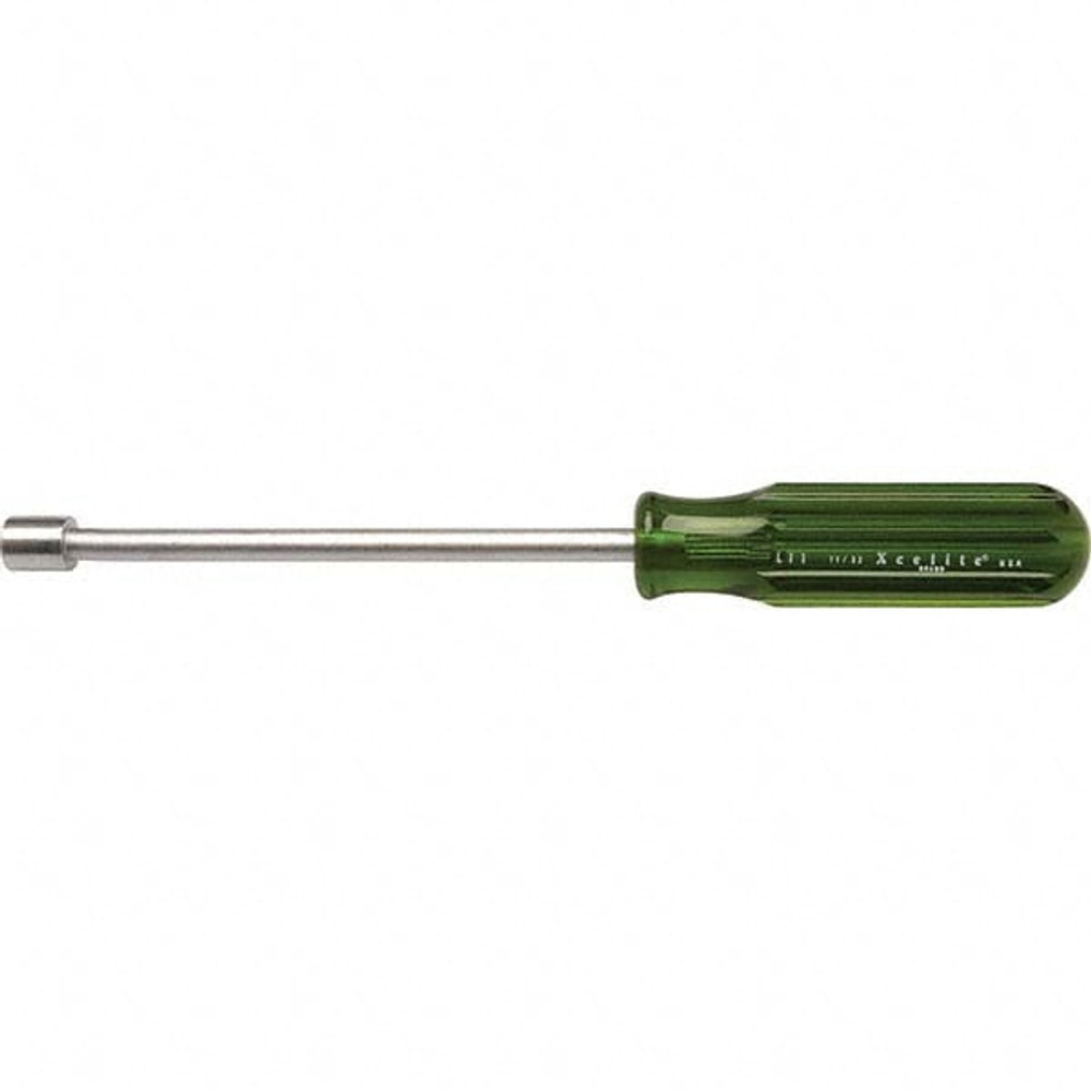 Xcelite TL11N Electronic Nut Driver: 11/32" Drive, Hollow Shaft, Plastic Handle, 10-1/8" OAL